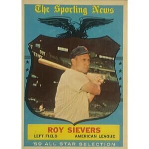 1959 Topps #566 Roy Sievers